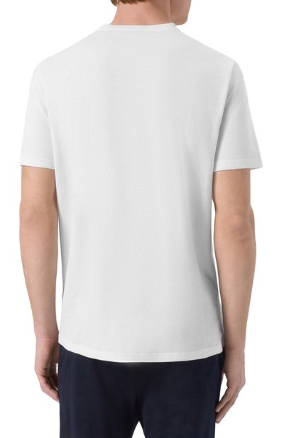 Футболка из хлопка и кашемира KITON, арт. UMK073405, фото 4