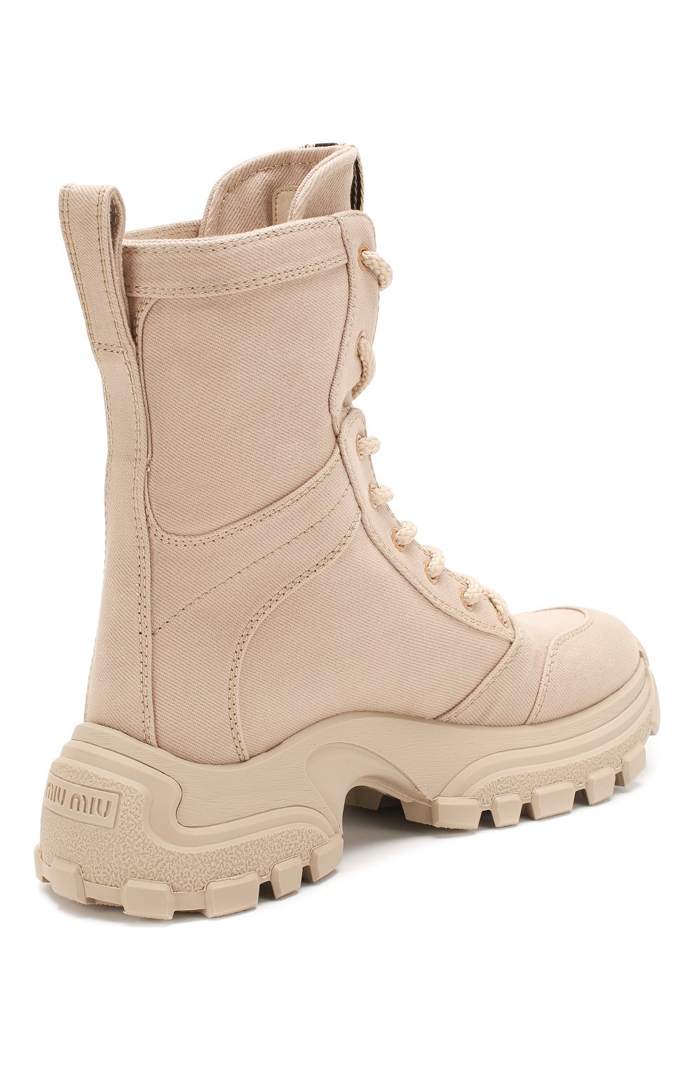 Текстильные ботинки MIU MIU, арт. 5U002D/3AS0, фото 4