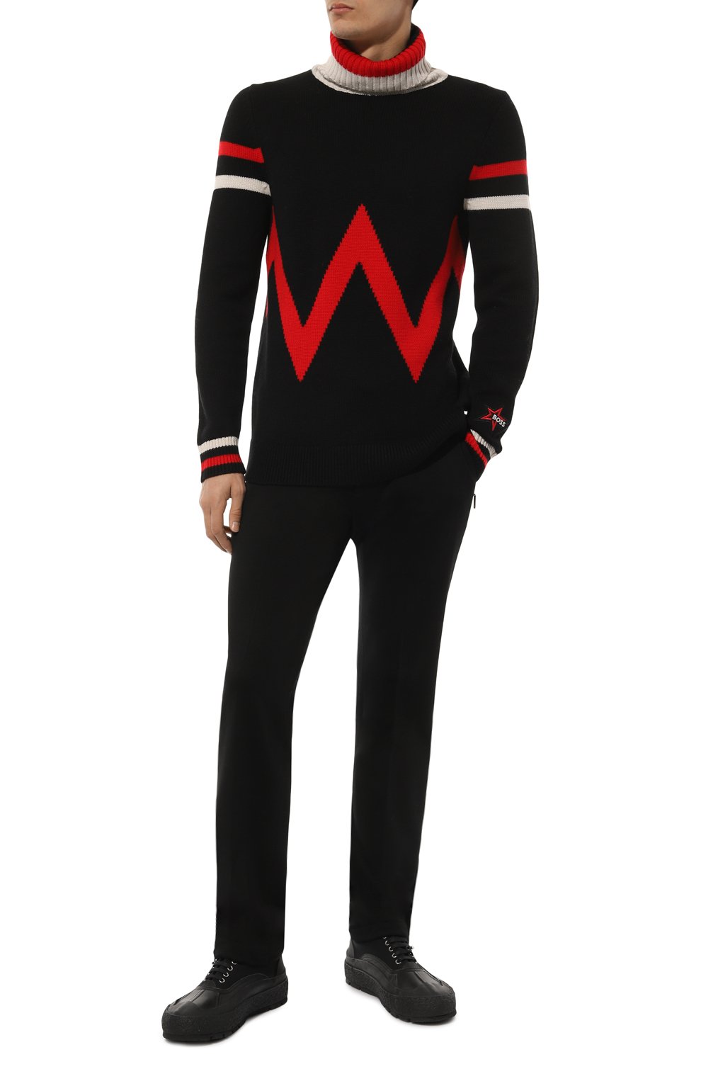 Шерстяные брюки STEFANO RICCI, арт. M1T3400210/W0001D, фото 2