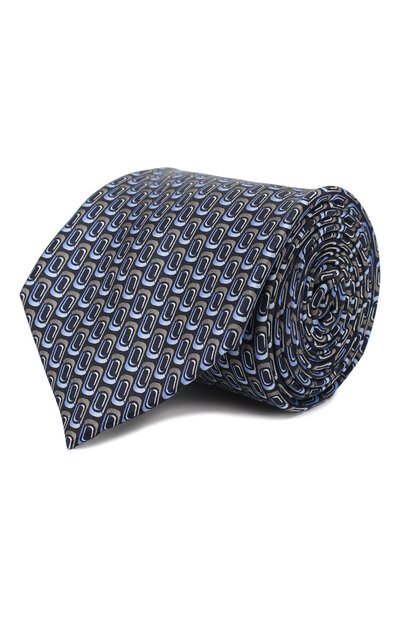 Мужской шелковый галстук ZILLI, арт. 50292/TIES