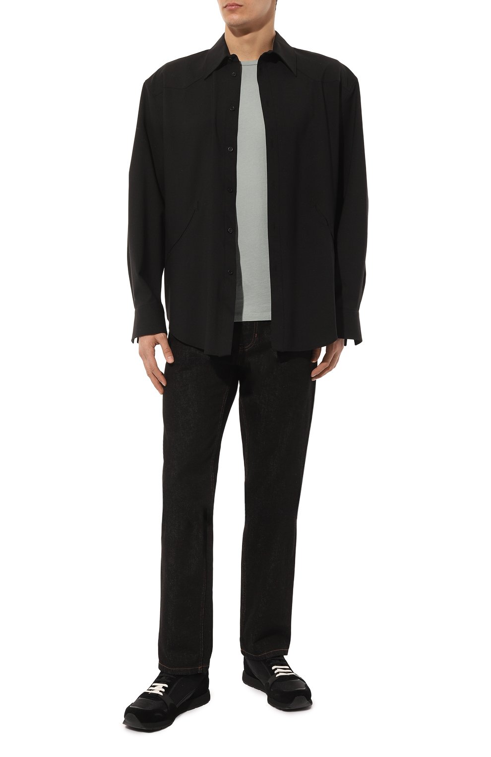 Комбинированные кроссовки EMPORIO ARMANI, арт. X4X537/XN730, фото 2