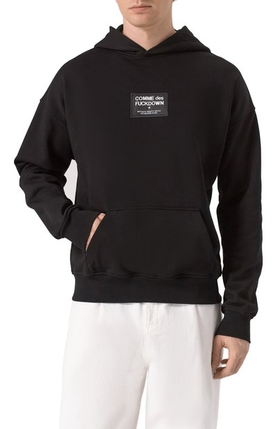 Хлопковое худи COMME DES FUCKDOWN, арт. CFABM01525, фото 3