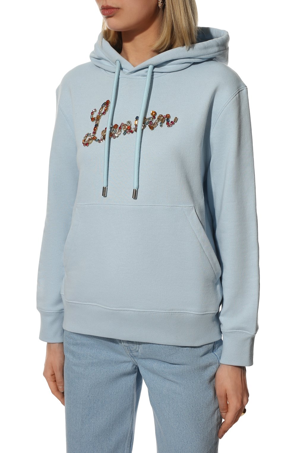 Хлопковое худи LANVIN, арт. RW-H09011-J187-P22, фото 3