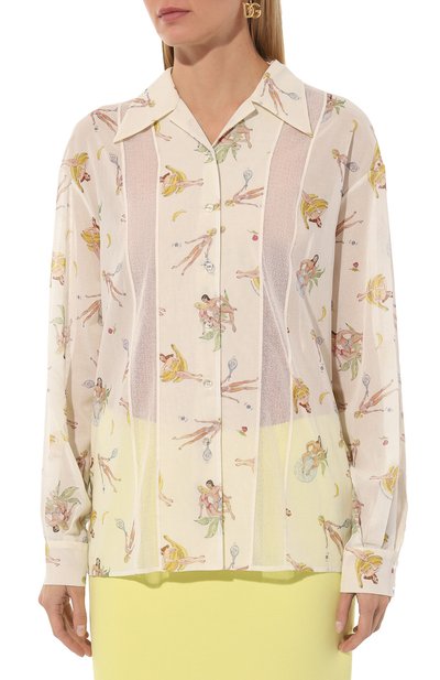 Хлопковая блузка ULYANA SERGEENKO, арт. CMA003SS24RESORT 0073Р24, фото 3