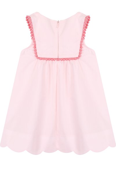 Хлопковое платье свободного кроя с отделкой TARTINE ET CHOCOLAT, арт. TL30171/1M-18M, фото 2