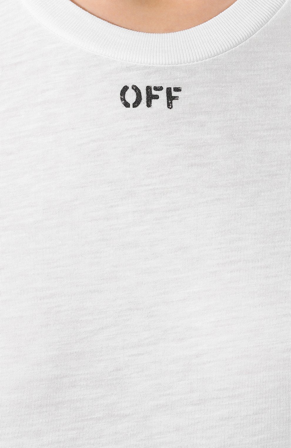 Футболка с логотипом бренда OFF-WHITE, арт. 0WAA040R19B980530110, фото 5