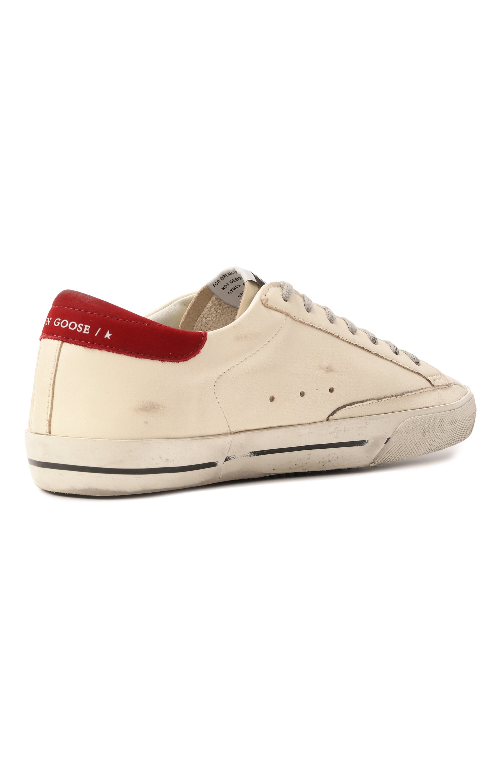 Кожаные кеды super-star GOLDEN GOOSE DELUXE BRAND, арт. GMF00101.F006839, фото 5