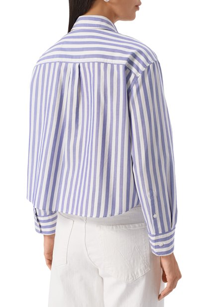 Хлопковая рубашка WEEKEND MAX MARA, арт. RUBIERA, фото 4