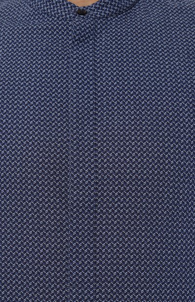 Хлопковая рубашка GIORGIO ARMANI, арт. 4SGCC0A5/T04WH, фото 5