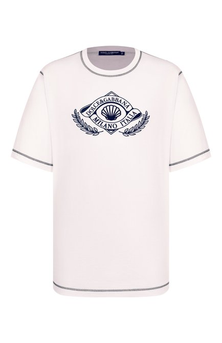 Мужская хлопковая футболка DOLCE & GABBANA, арт. G8PN9T/G7PEC