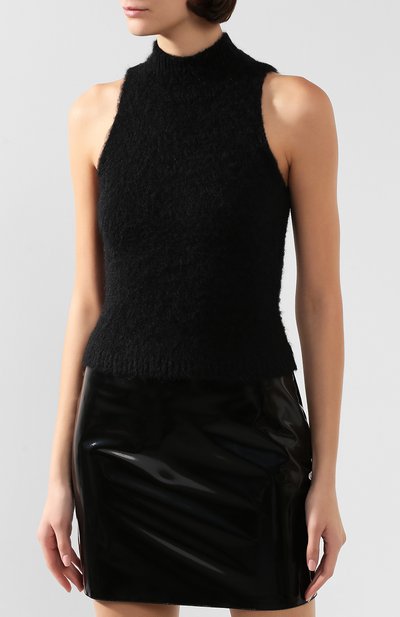 Топ VERSACE черного цвета по цене 36600 руб., арт. A84277/A230964, фото 3 Топ VERSACE, арт. A84277/A230964, фото 3