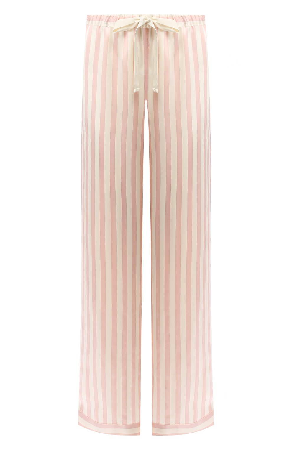 Шелковые брюки MORGAN LANE, арт. 19N54PS PETAL/CREAM, фото 1