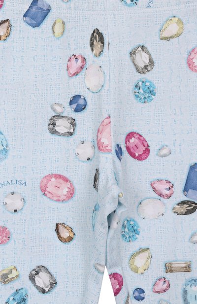 Хлопковые легинсы MONNALISA, арт. 19F410NP, фото 3