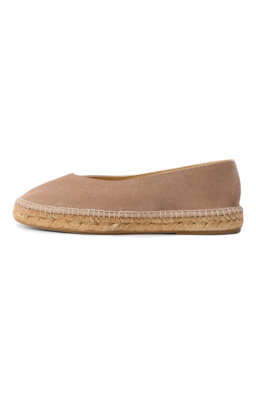 Замшевые эспадрильи Manebi W1.9 BK/SUEDE Бежевый  W1.9 BK/SUEDE Фото 4