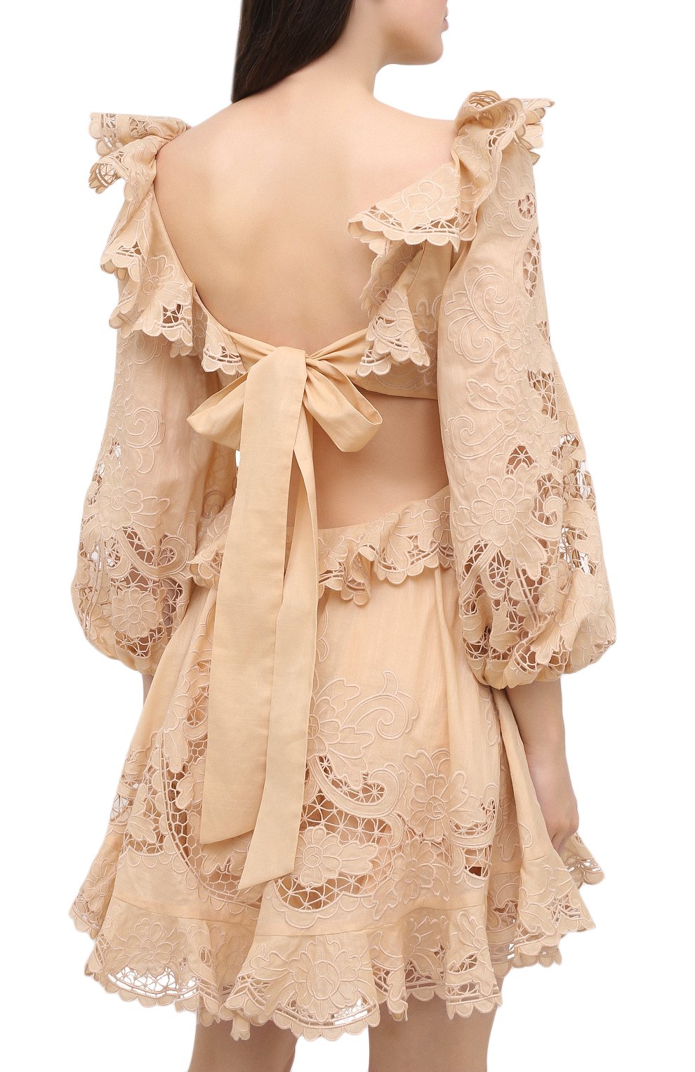 Хлопковое платье ZIMMERMANN, арт. 9340DBRG, фото 4