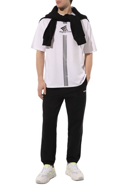 Комбинированные кроссовки MSGM, арт. 3440MS701 340, фото 2