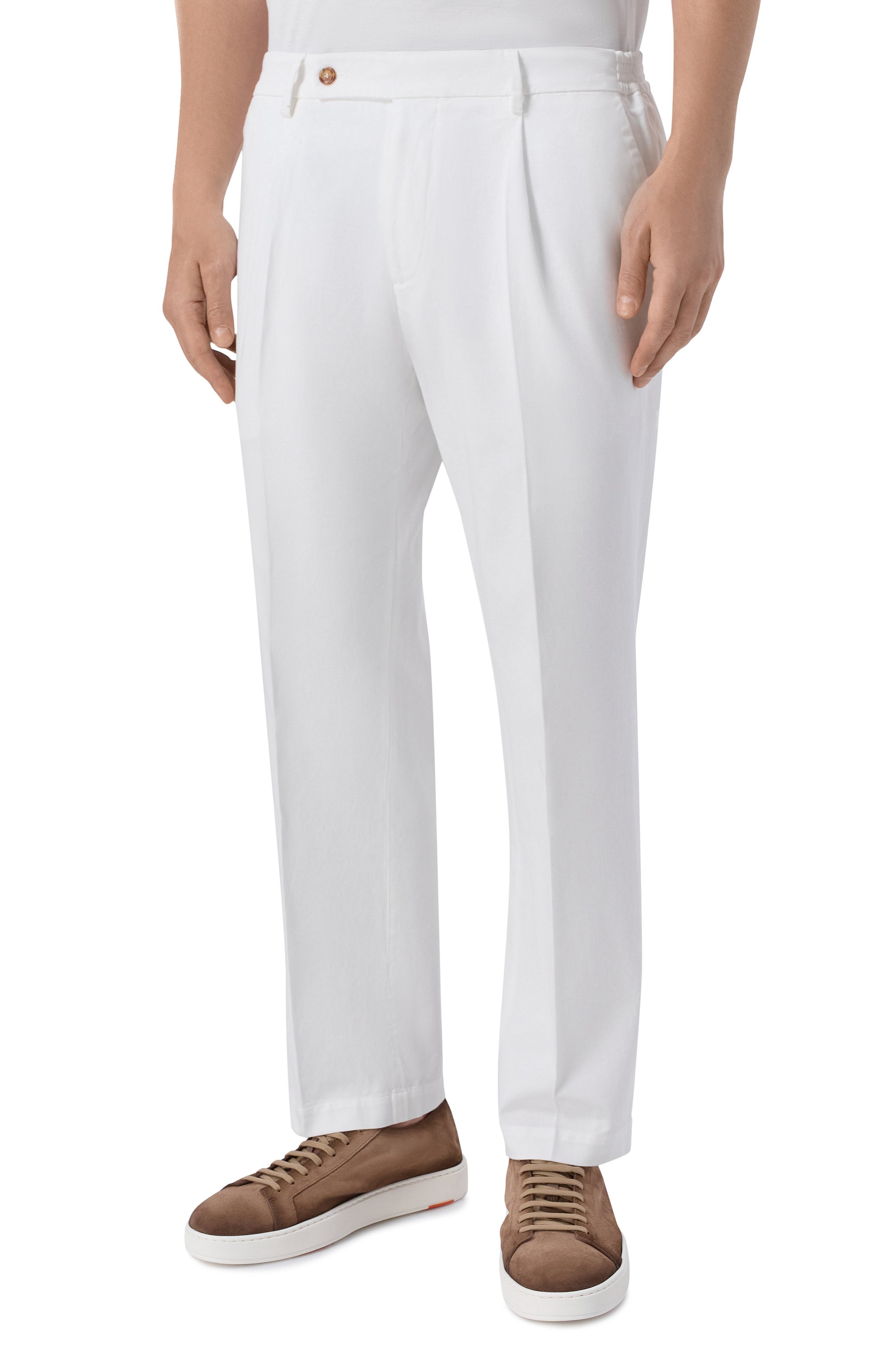 Брюки из хлопка и льна COLOMBO, арт. PA00573/TC/T0624-2-C01, фото 3