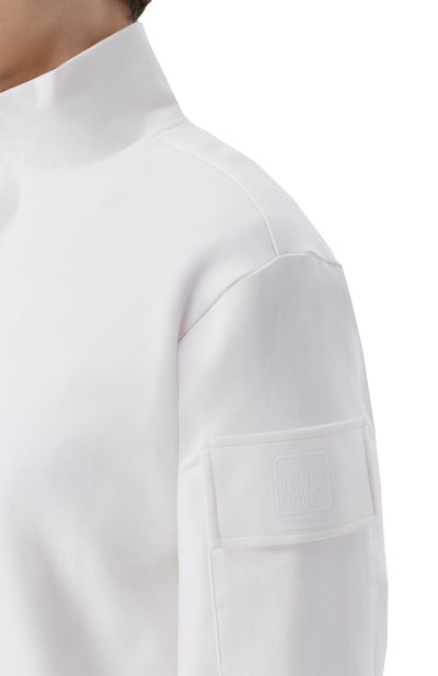 Хлопковый анорак C.P. COMPANY белого цвета по цене 29950 руб., арт. 20CLSS010A/006452W, фото 5 Хлопковый анорак C.P. COMPANY, арт. 20CLSS010A/006452W, фото 5