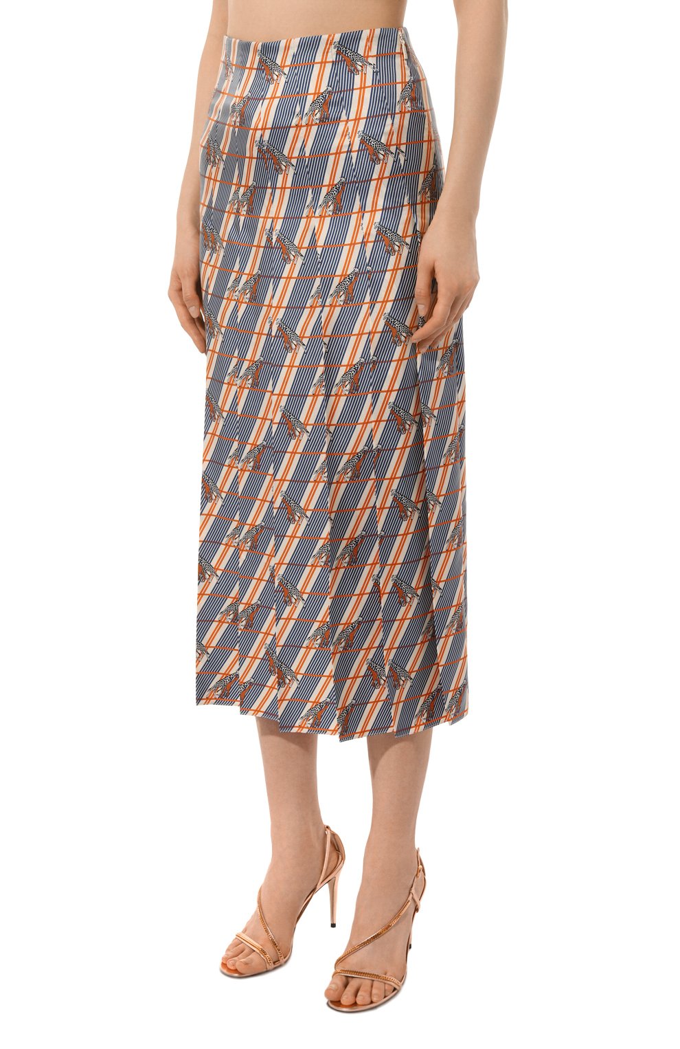 Шелковая юбка GUCCI, арт. 409370 ZAB6Q, фото 3