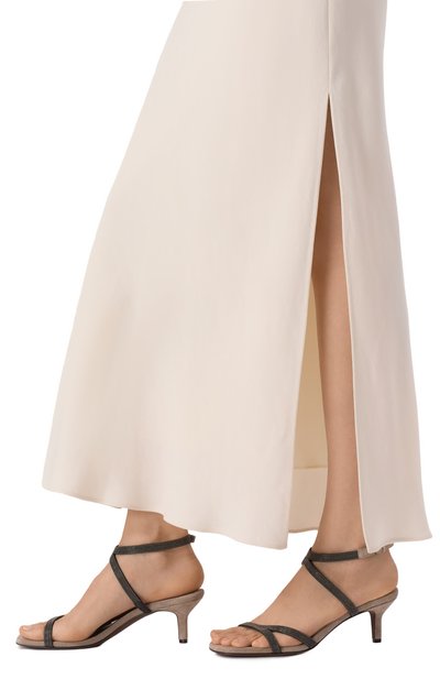 Замшевые босоножки BRUNELLO CUCINELLI, арт. MZSFC2971, фото 3