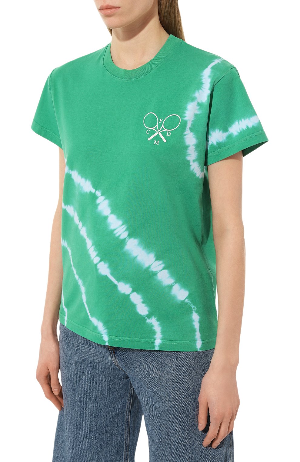 Хлопковая футболка FORTE DEI MARMI COUTURE, арт. 23SF6201, фо то 3