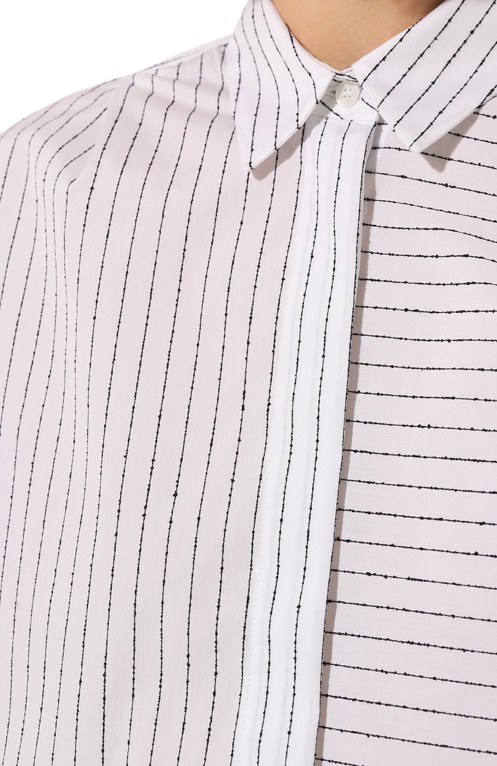 Хлопковая рубашка LORENA ANTONIAZZI, арт. P2368CA01F/4145, фото 5