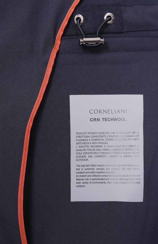 Шерстяная куртка Corneliani 2525V1-2520123 Синий  2525V1-2520123 Фото 7