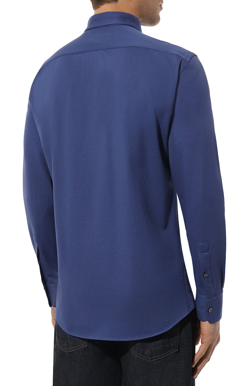 Хлопковая рубашка ZEGNA, арт. UDX18A7/SRF5, фото 4