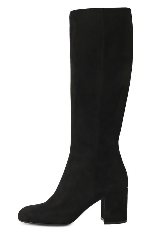 Замшевые сапоги Joelle 70 Gianvito Rossi G80293.70RIC.C45NER0 Чёрный  G80293.70RIC.C45NER0 Фото 4