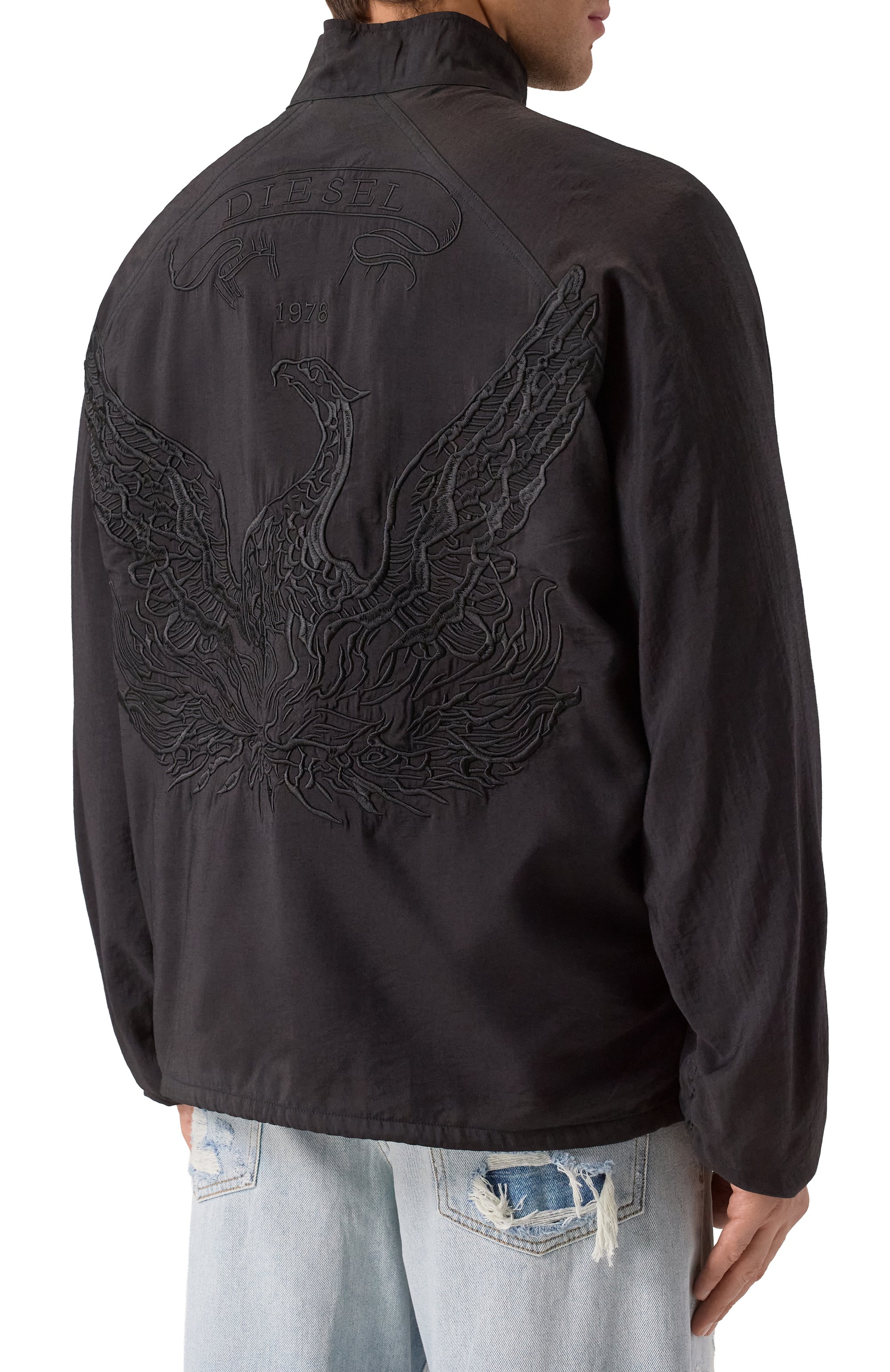 Куртка из вискозы DIESEL, арт. A18631/0LHBA, фото 4
