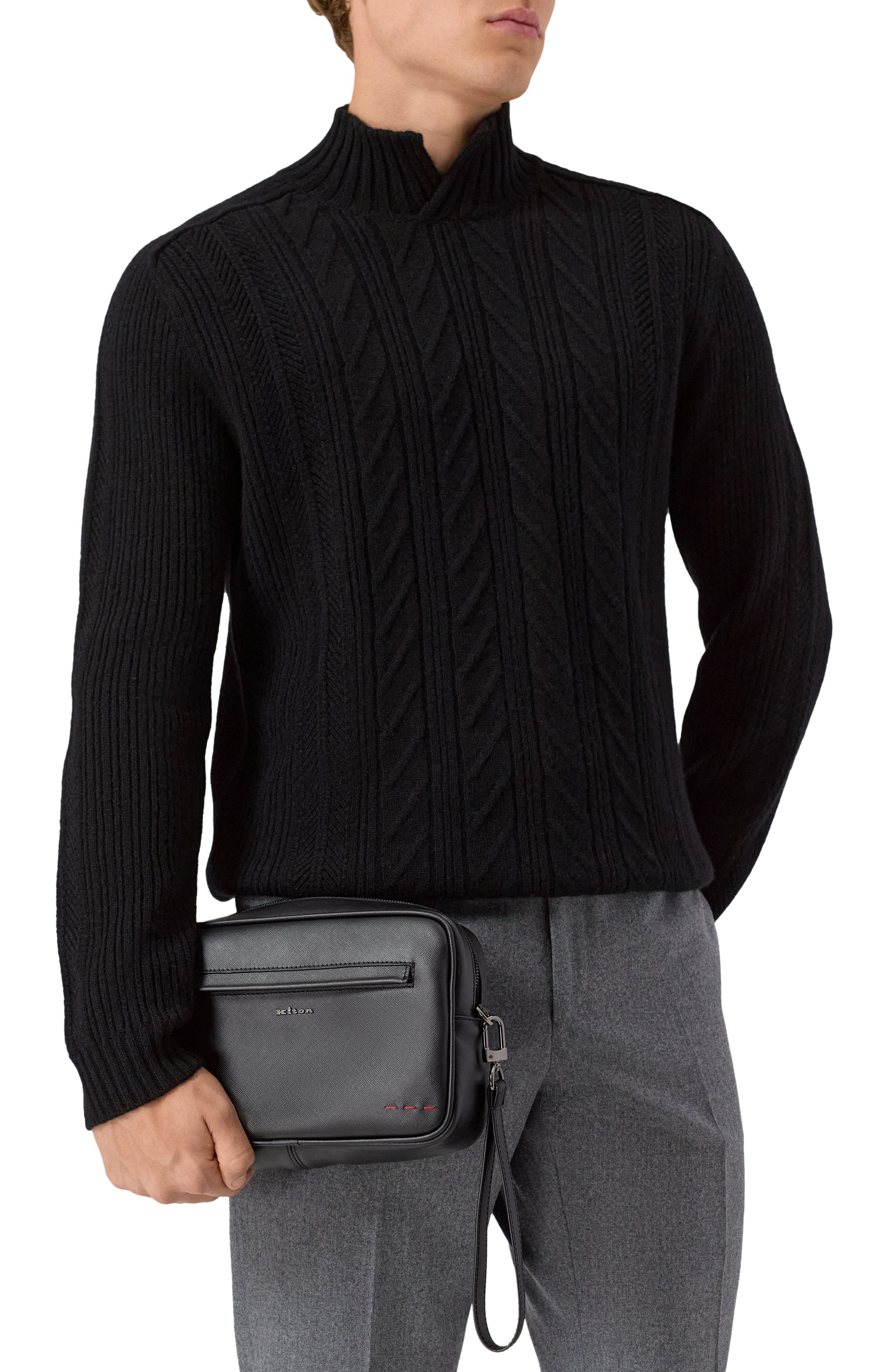 Борсетка KITON, арт. UBA0011N0126901, фото 2