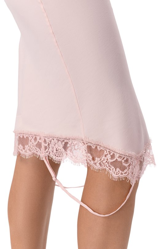 Платье из вискозы и хлопка MM6 S52DD0075/M35731 Розовый  S52DD0075/M35731 Фото 4