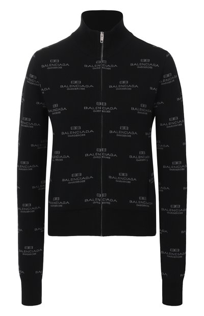 Женский кардиган из шерсти и хлопка BALENCIAGA, арт. 812596/T1724