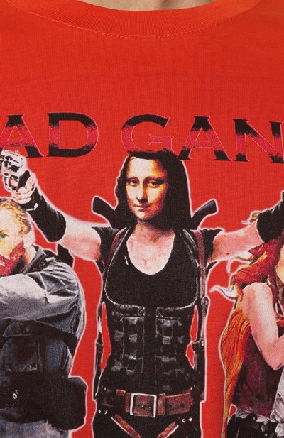 Хлопковая футболка BISIBIGLIO, арт. VANGI0B0T GANG/2212 RIF (C0TT0NE PESANTE), фото 5