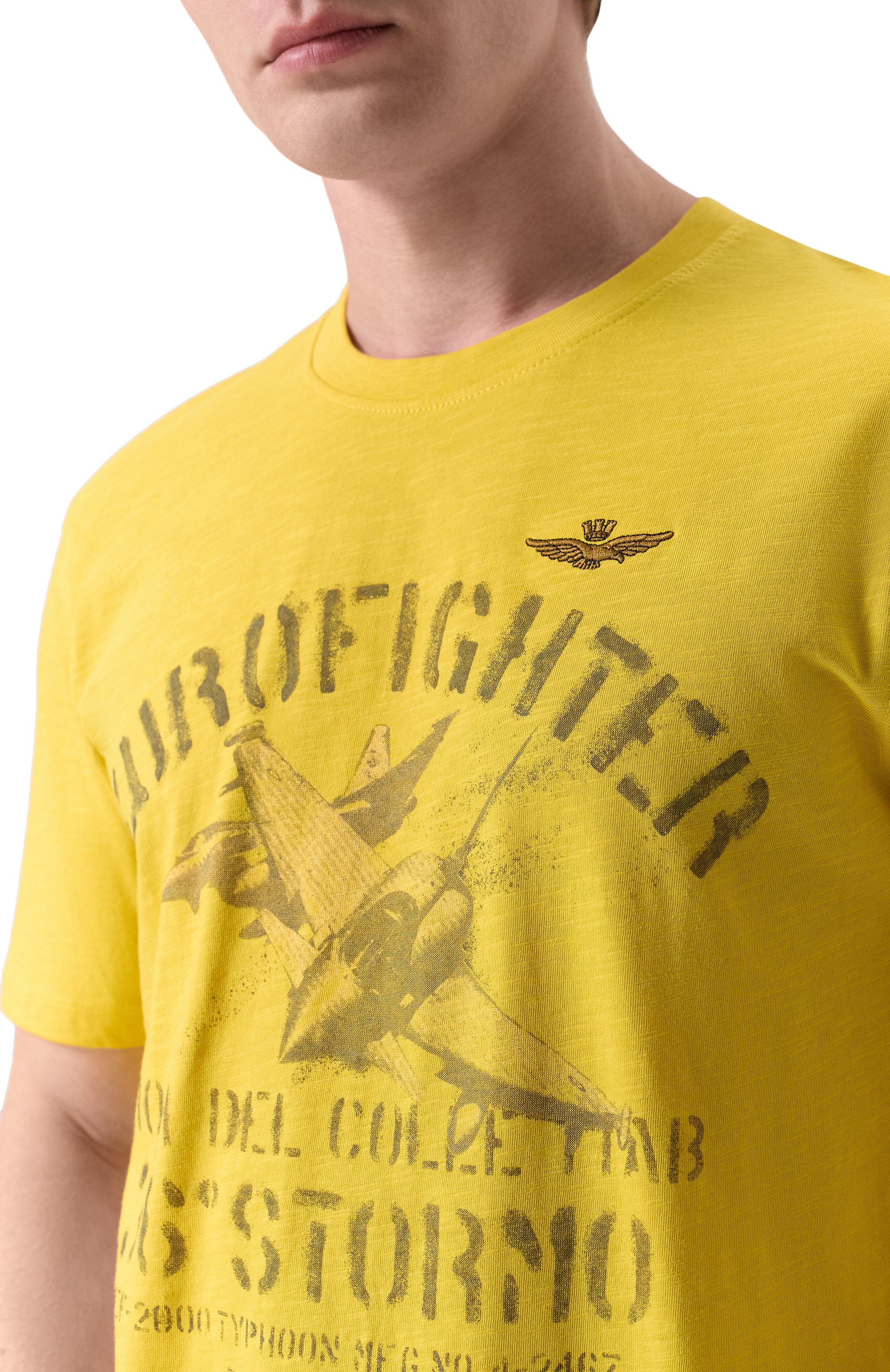 Хлопковая футболка AERONAUTICA MILITARE, арт. TS2525UJ00686, фото 5