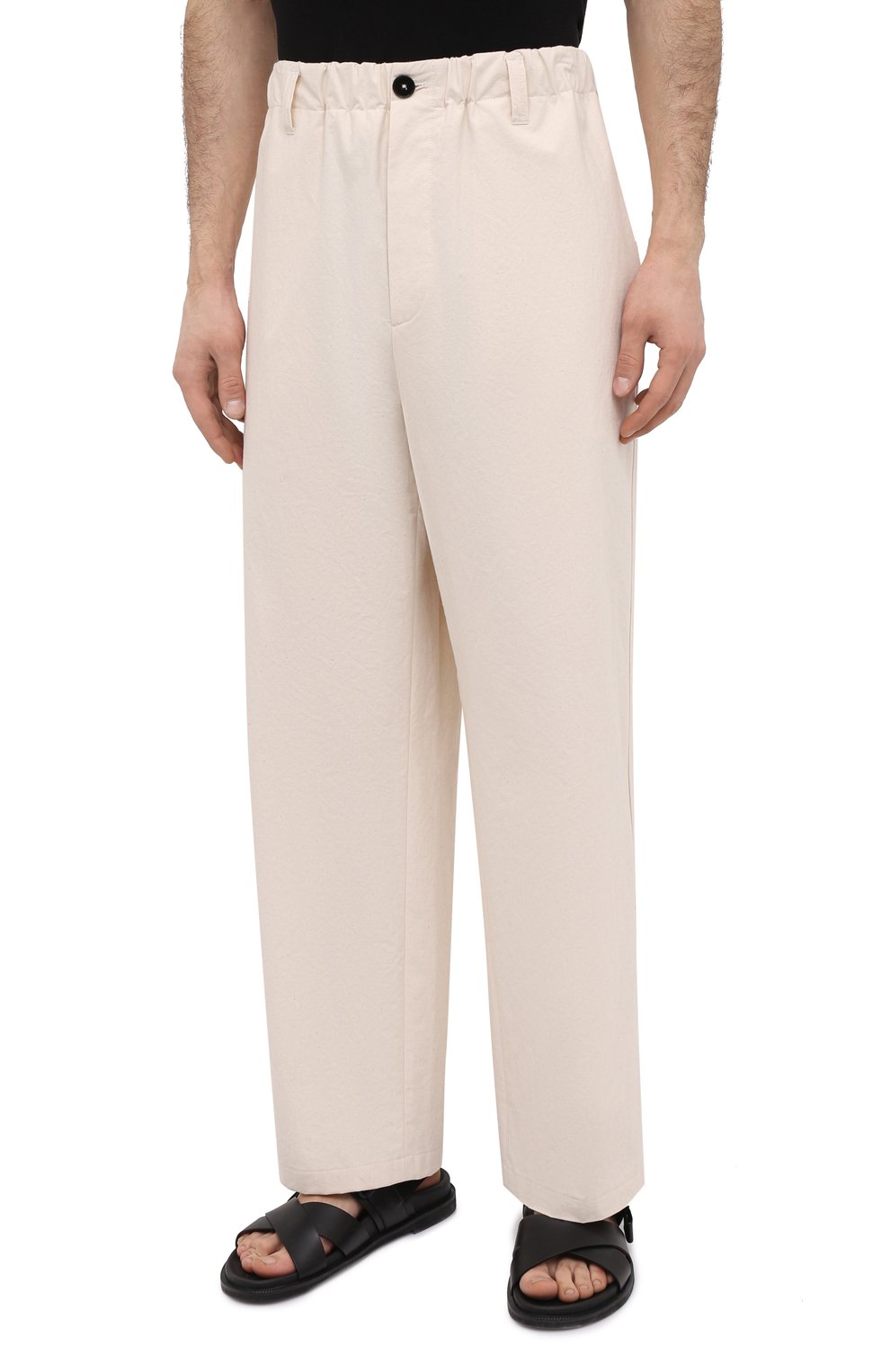 Хлопковые брюки JIL SANDER, арт. JPUS310805-MS242600, фото 3