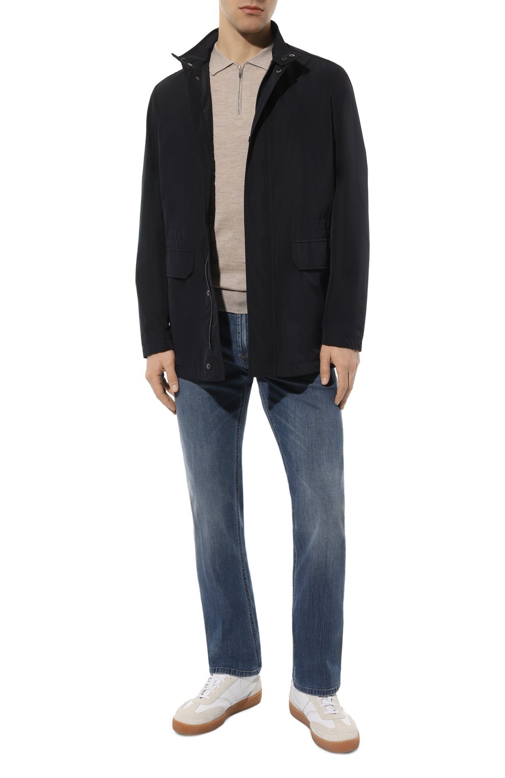 Куртка CANALI темно-синего цвета по цене 92400 руб., арт. 020367/SG02321, фото 2 Куртка CANALI, арт. 020367/SG02321, фото 2