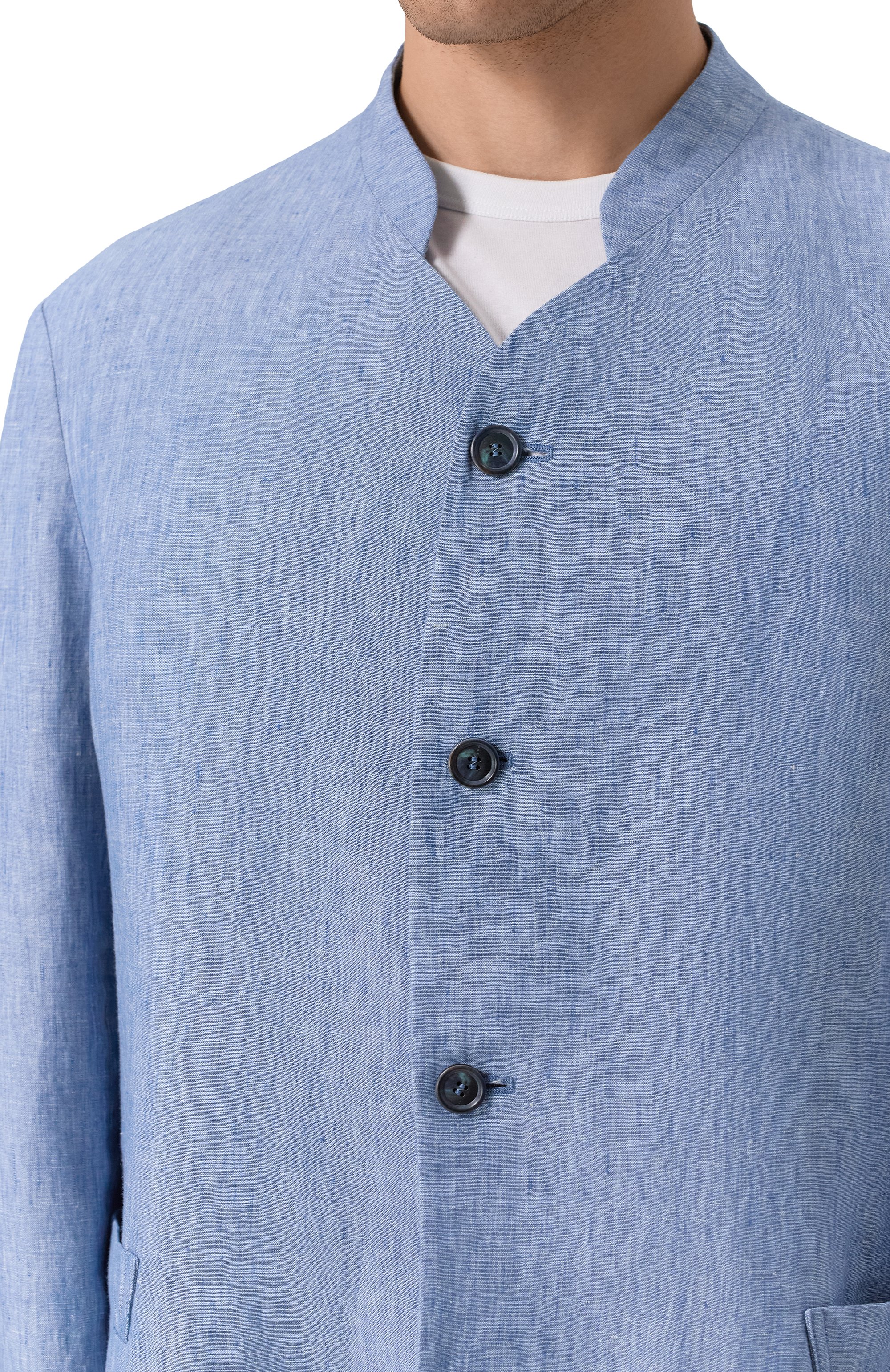 Льняной пиджак GIORGIO ARMANI, арт. GM001742/AF17957, фото 7