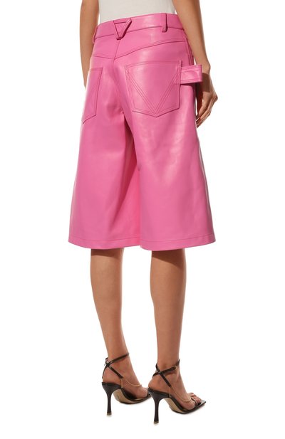 Кожаные шорты BOTTEGA VENETA, арт. 690076/VKV90, фото 4