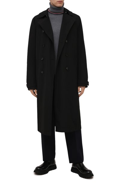 Шерстяная водолазка MONCLER серого цвета по цене 66550 руб., арт. G2-091-9F000-03-M1131, фото 2 Шерстяная водолазка MONCLER, арт. G2-091-9F000-03-M1131, фото 2