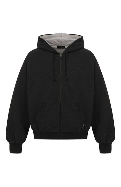 Мужского хлопковая толстовка ГОША РУБЧИНСКИЙ, арт. HD_1401_DARK_GREY_MELANGE