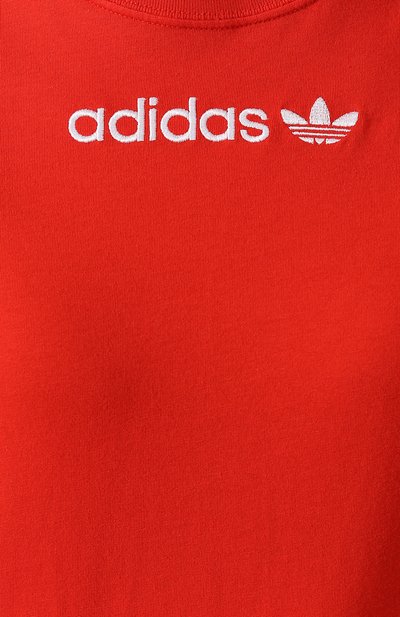 Хлопковая футболка ADIDAS ORIGINALS, арт. DU7189, фото 5