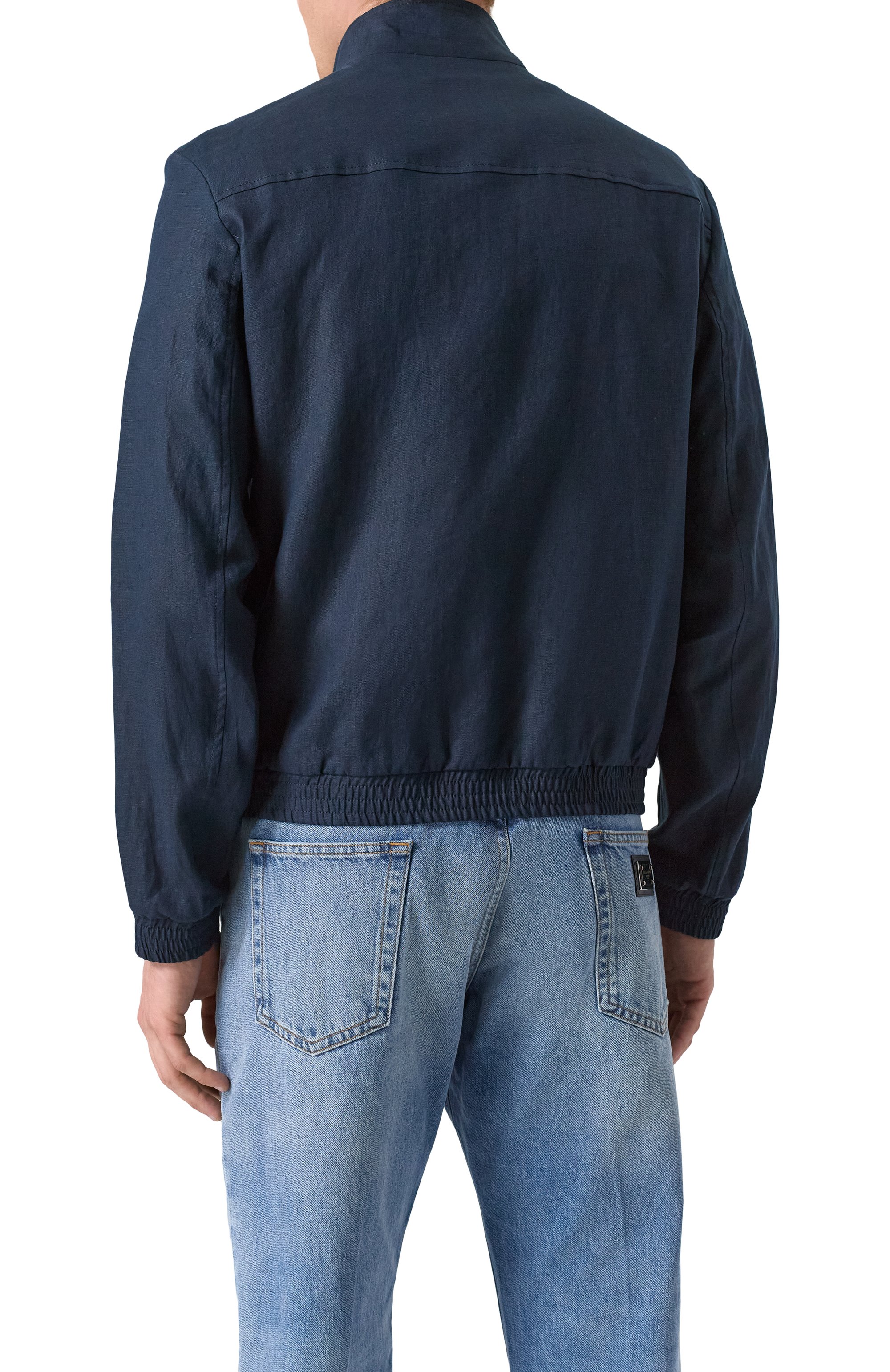 Льняной бомбер CANALI, арт. 040988US/SG02985, фото 4