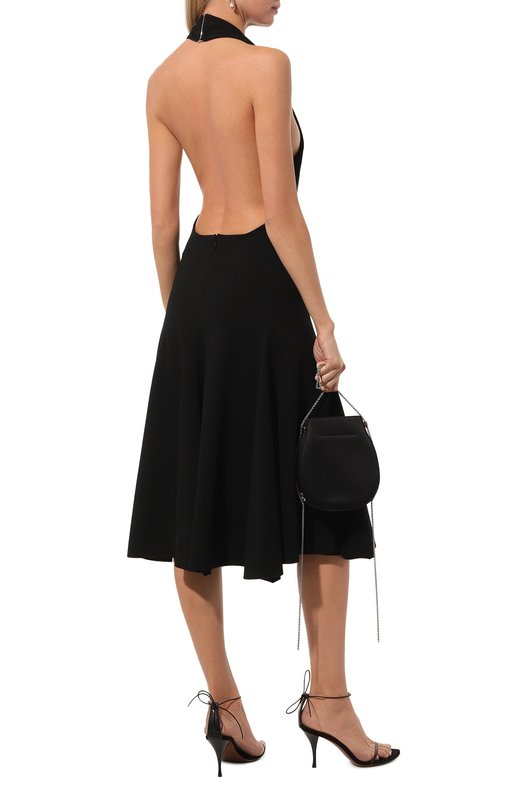 Платье из вискозы Jacquemus 24H243DR183/1667 Чёрный  24H243DR183/1667 Фото 2