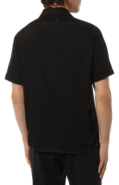 Рубашка из вискозы MAISON MARGIELA, арт. S50DR0003/S60495, фото 4