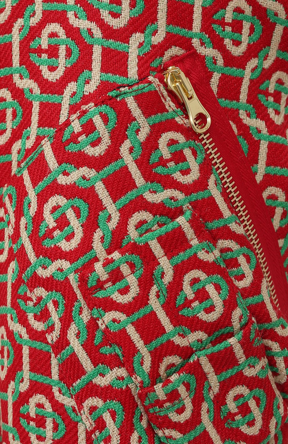 Шерстяной бомбер CASABLANCA, арт. MS21-JK-036 RED, фото 5