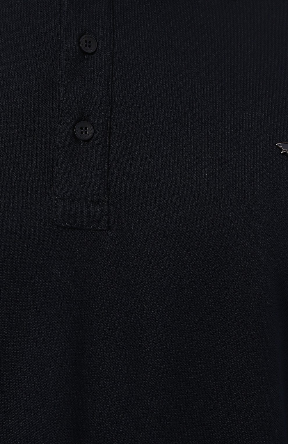 Хлопковое поло PAUL&SHARK темно-синего цвета по цене 25650 руб., арт. 12311726, фото 5 Хлопковое поло PAUL&SHARK, арт. 12311726, фото 5