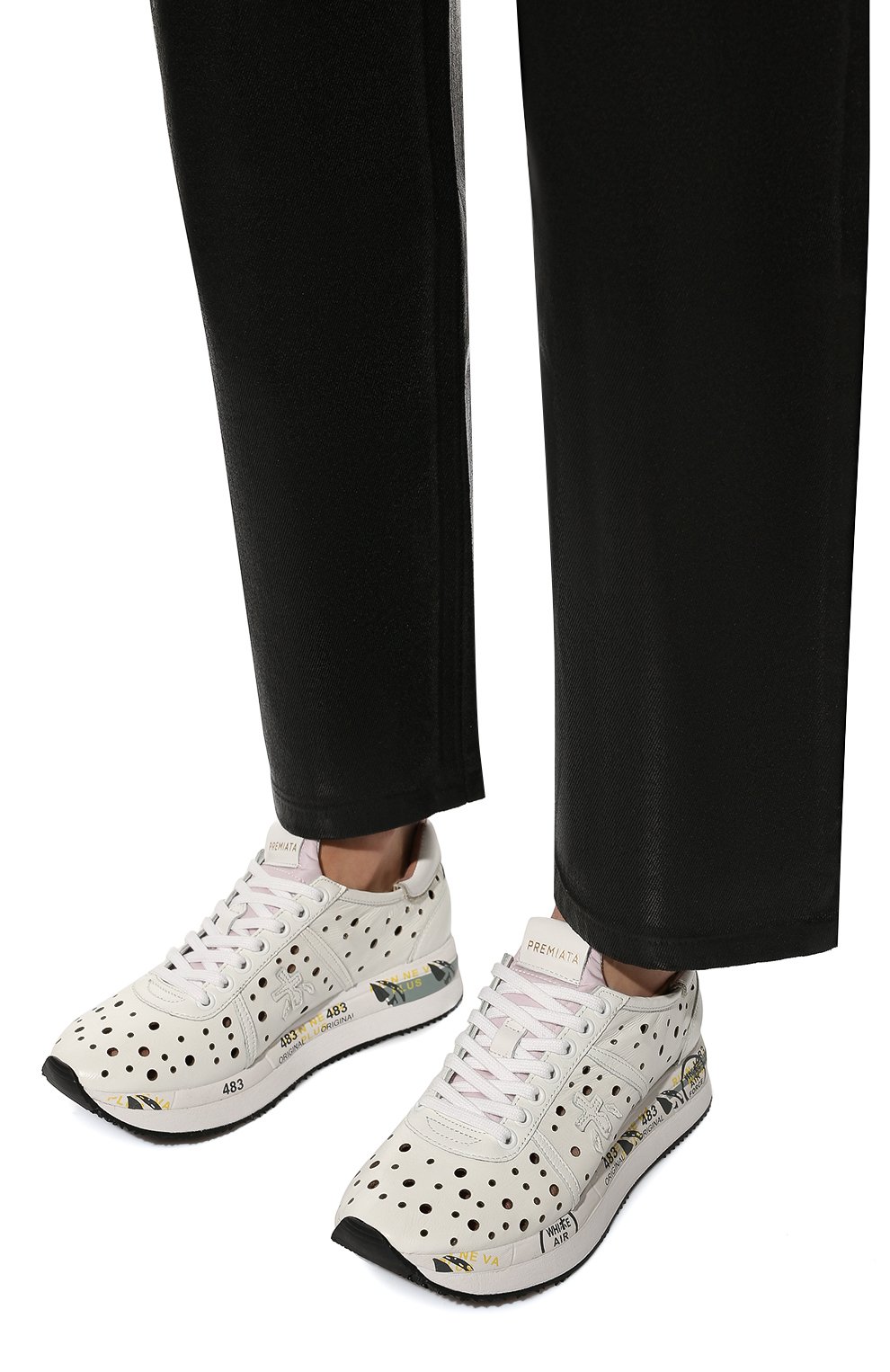 Комбинированные кроссовки conny PREMIATA, арт. C0NNY/VAR5640, фото 3