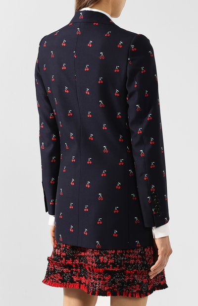 Жакет из смеси хлопка и шерсти GUCCI, арт. 577307/ZABMY, фото 4