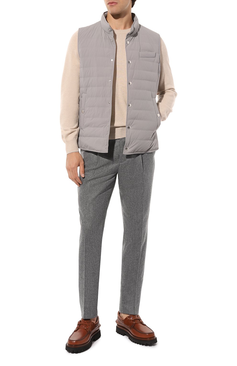 Пуховый жилет BRUNELLO CUCINELLI, арт. MM403B2217, фото 2